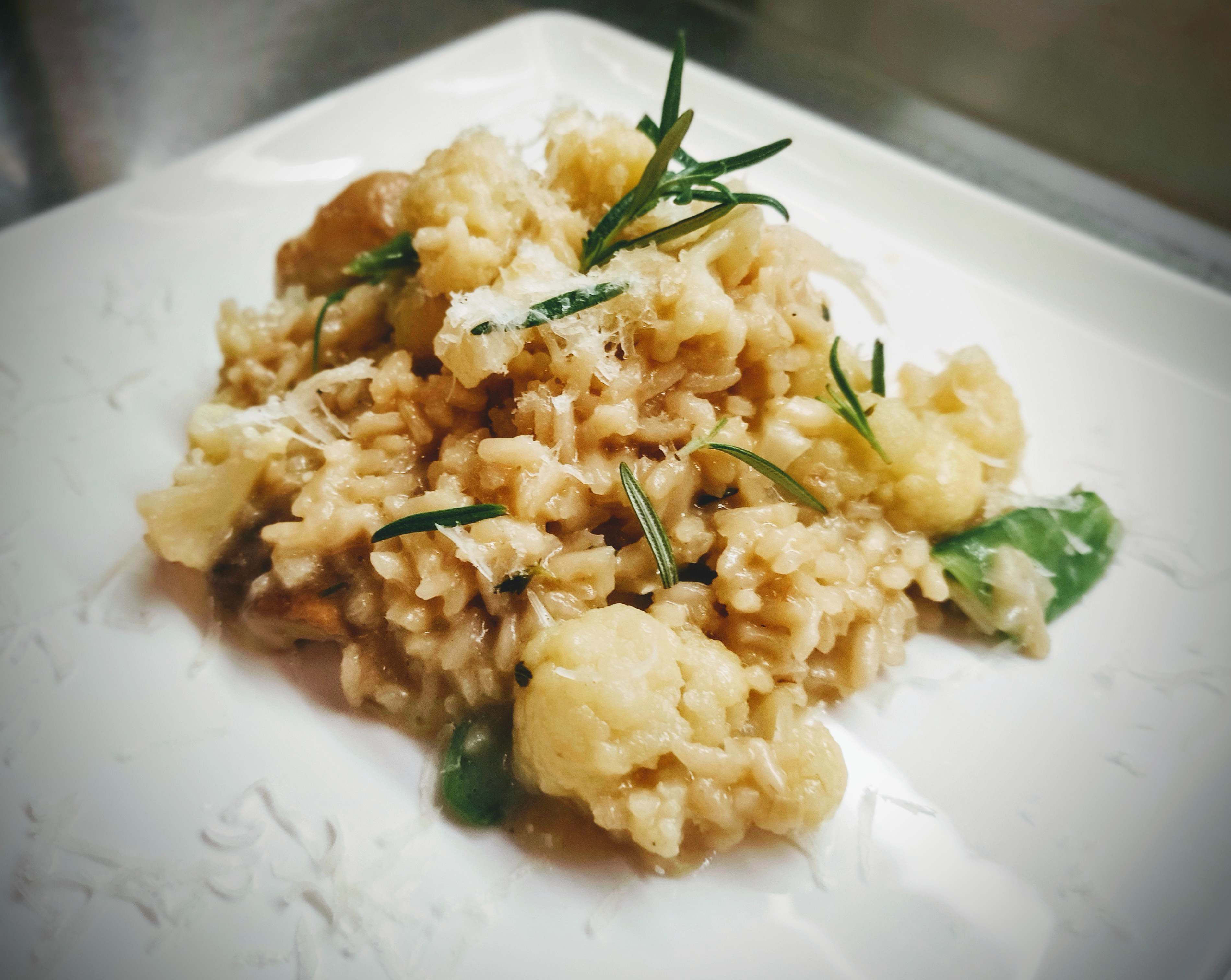 (Pats sau šefas) Vegetariškas risotto su baravykais 4 asmenims