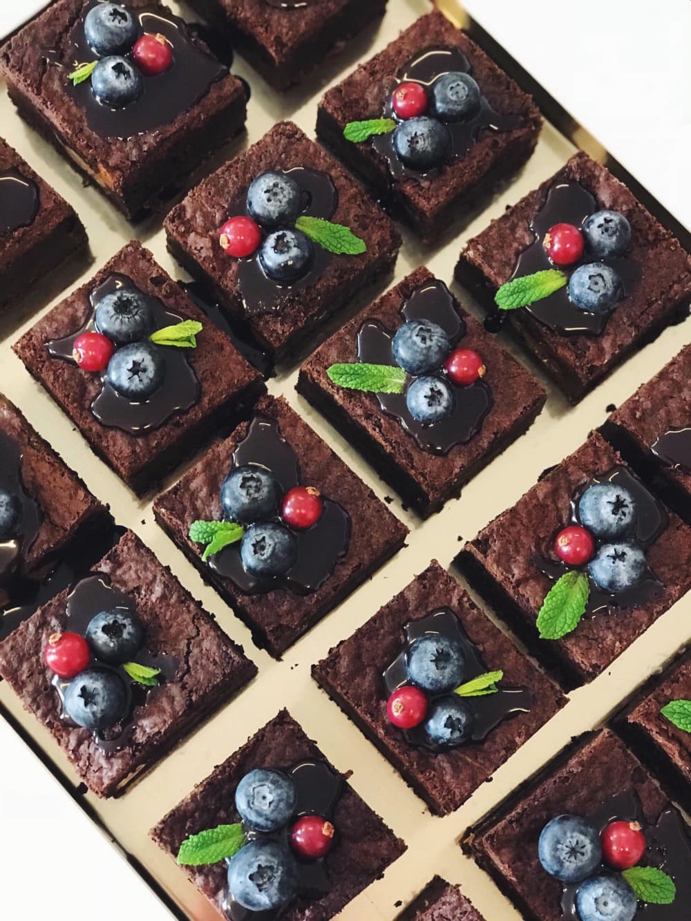 Brownie arba Mint Brownie pyragas