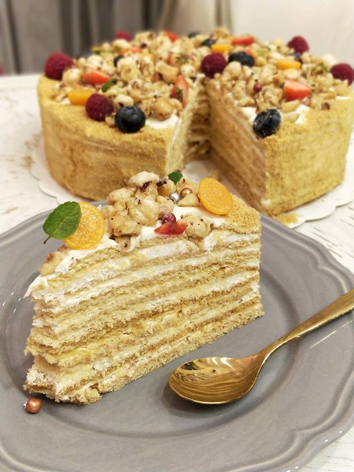Smetoniškas medaus tortas thumbnail 3
