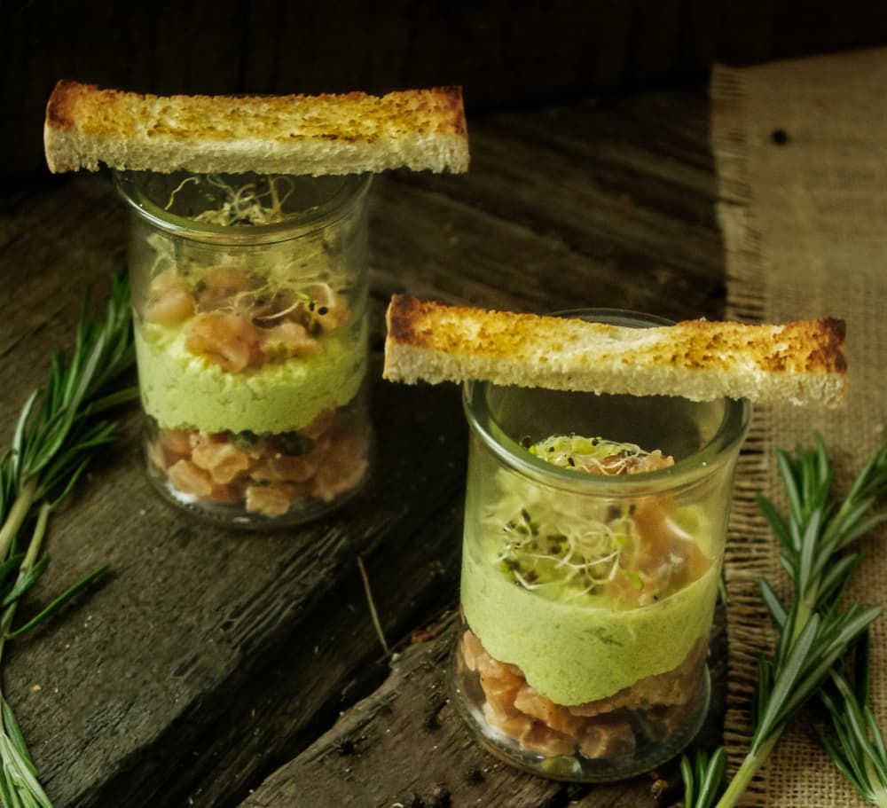 Lašišos tartaras