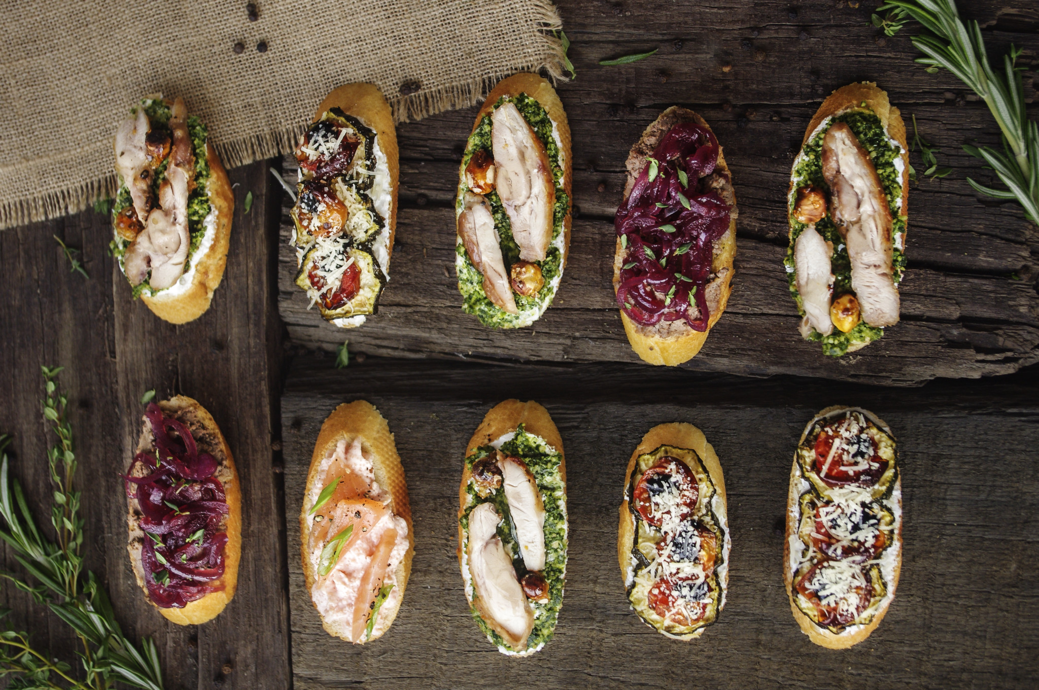Spoon Moon Bruschetta